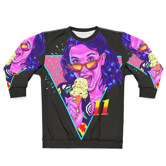 Eleven Stranger Things Inspired Vanilla Sweatshirt