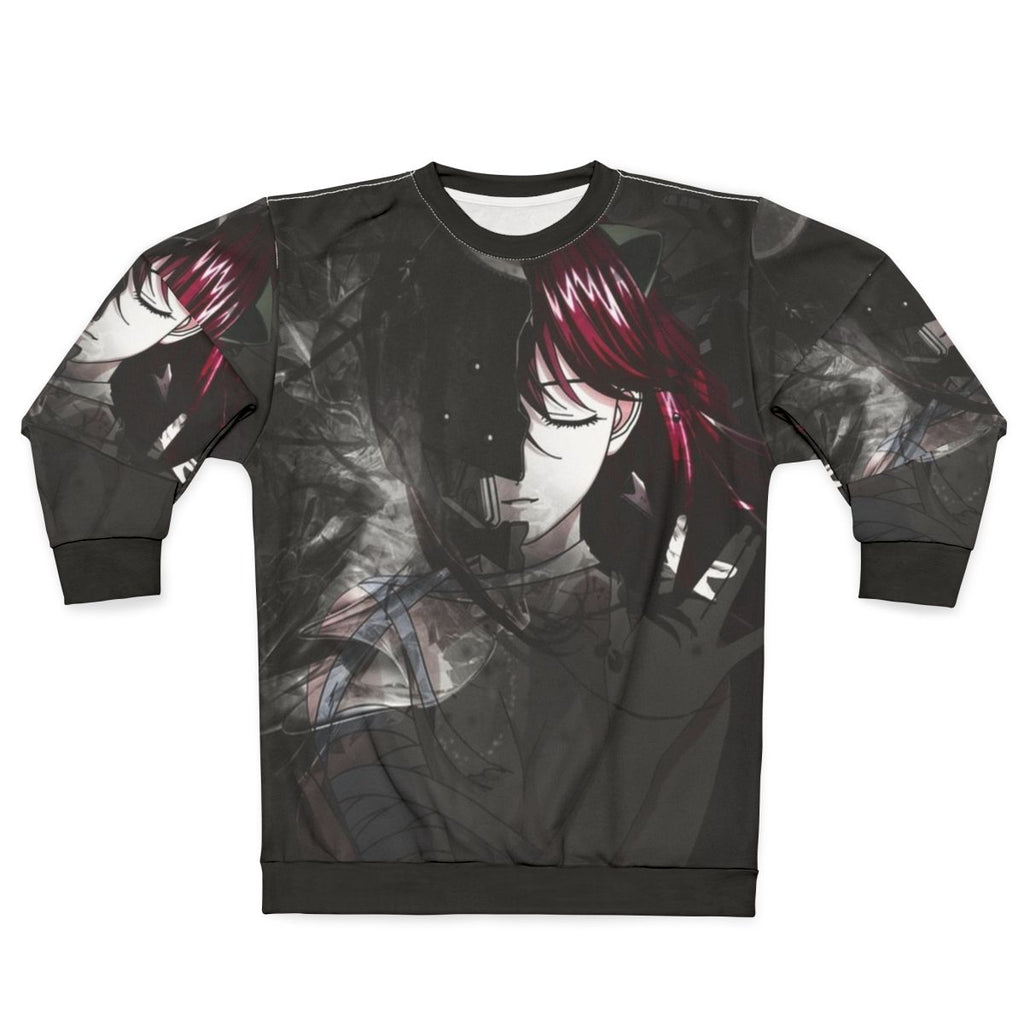 Elfen Lied anime sweatshirt featuring a kawaii and horror inspired design