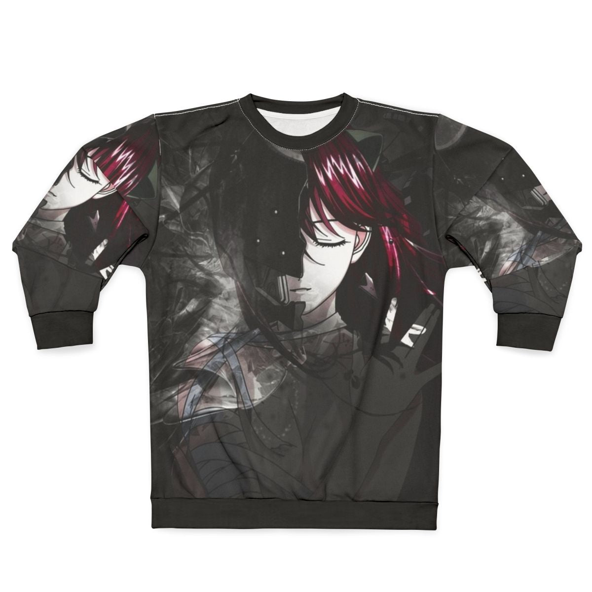 Elfen Lied anime sweatshirt featuring a kawaii and horror inspired design