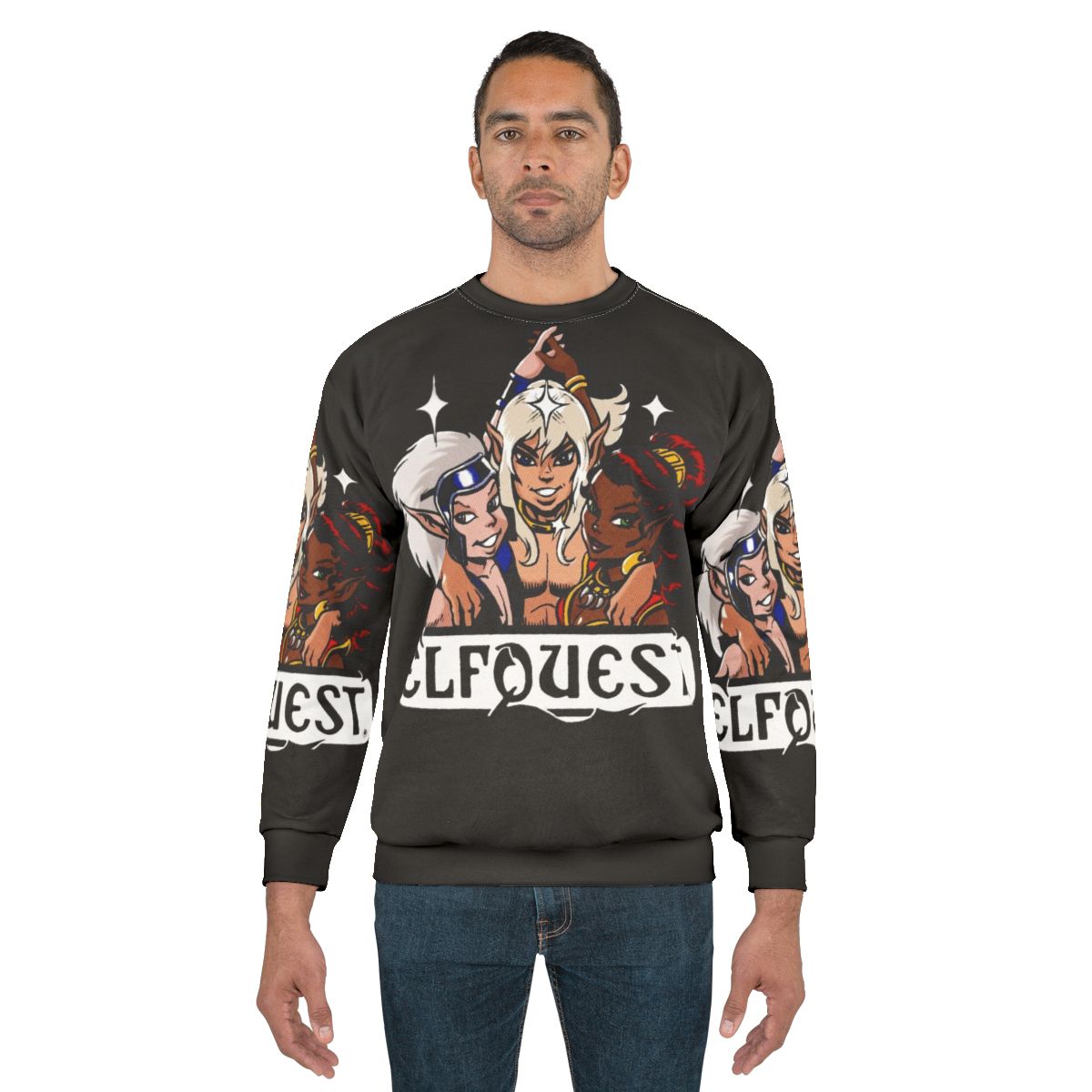 Elfquest Retro Trio Fantasy Sweatshirt