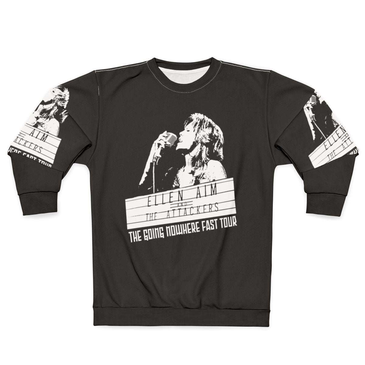 Ellen Aim and the Attackers II 1980s Cult Classic Sweatshirt