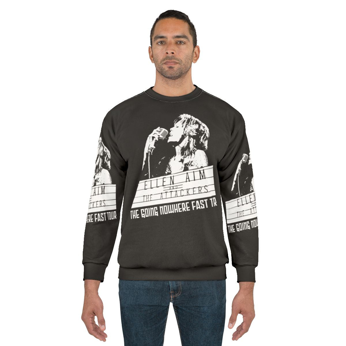 Ellen Aim and the Attackers II 1980s Cult Classic Sweatshirt