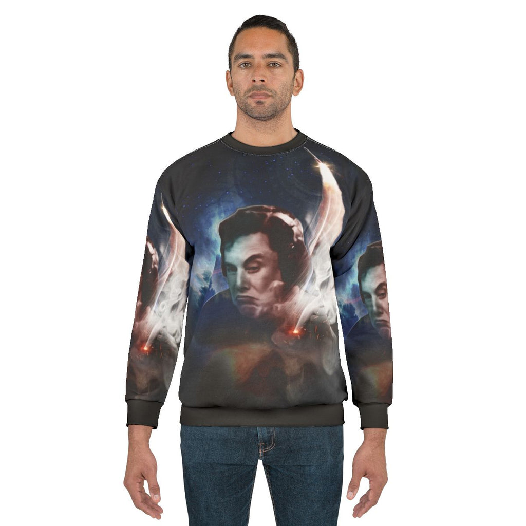 Elon Musk Spacex Blast Off Sweatshirt