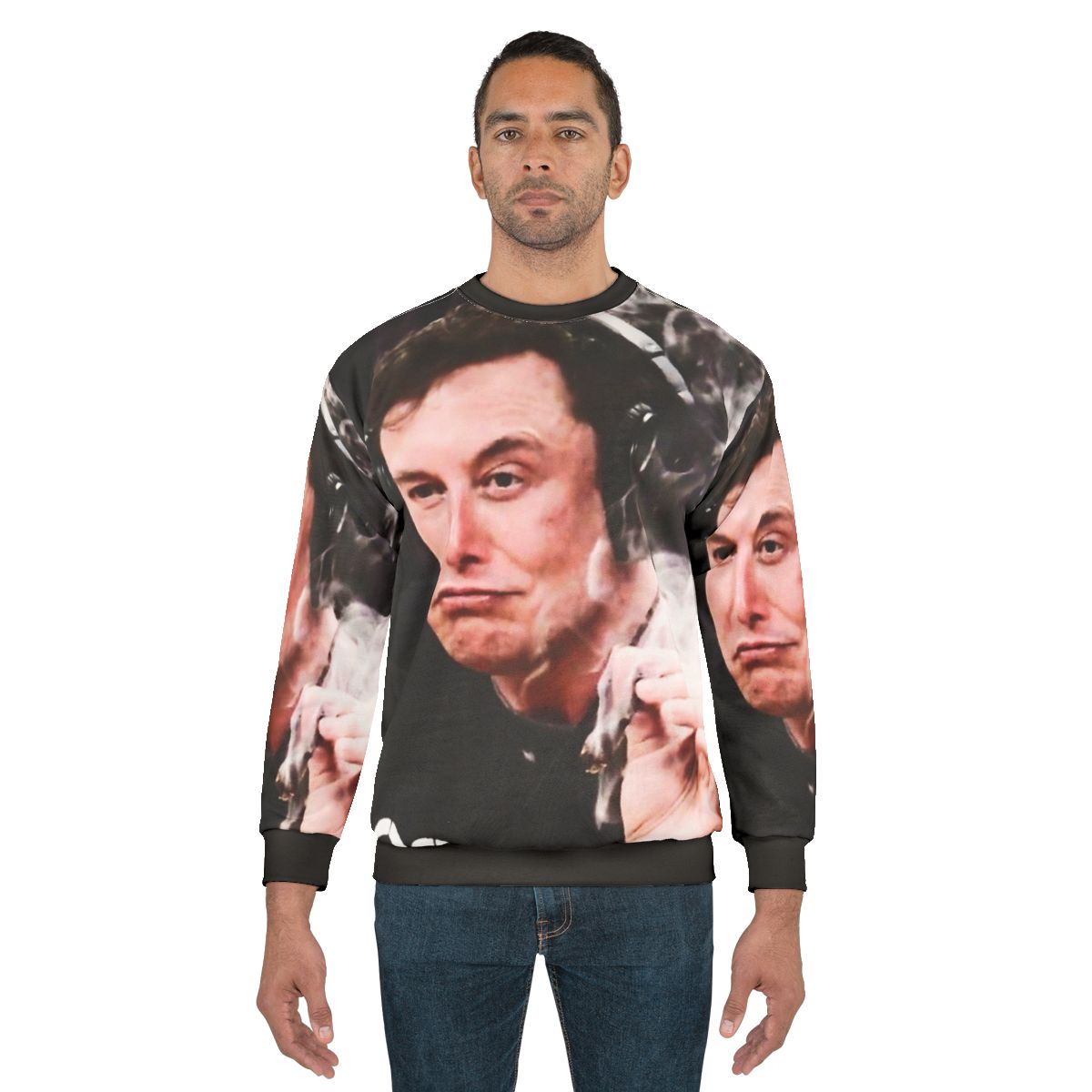 Elon Musk Smoking Weed Sweatshirt