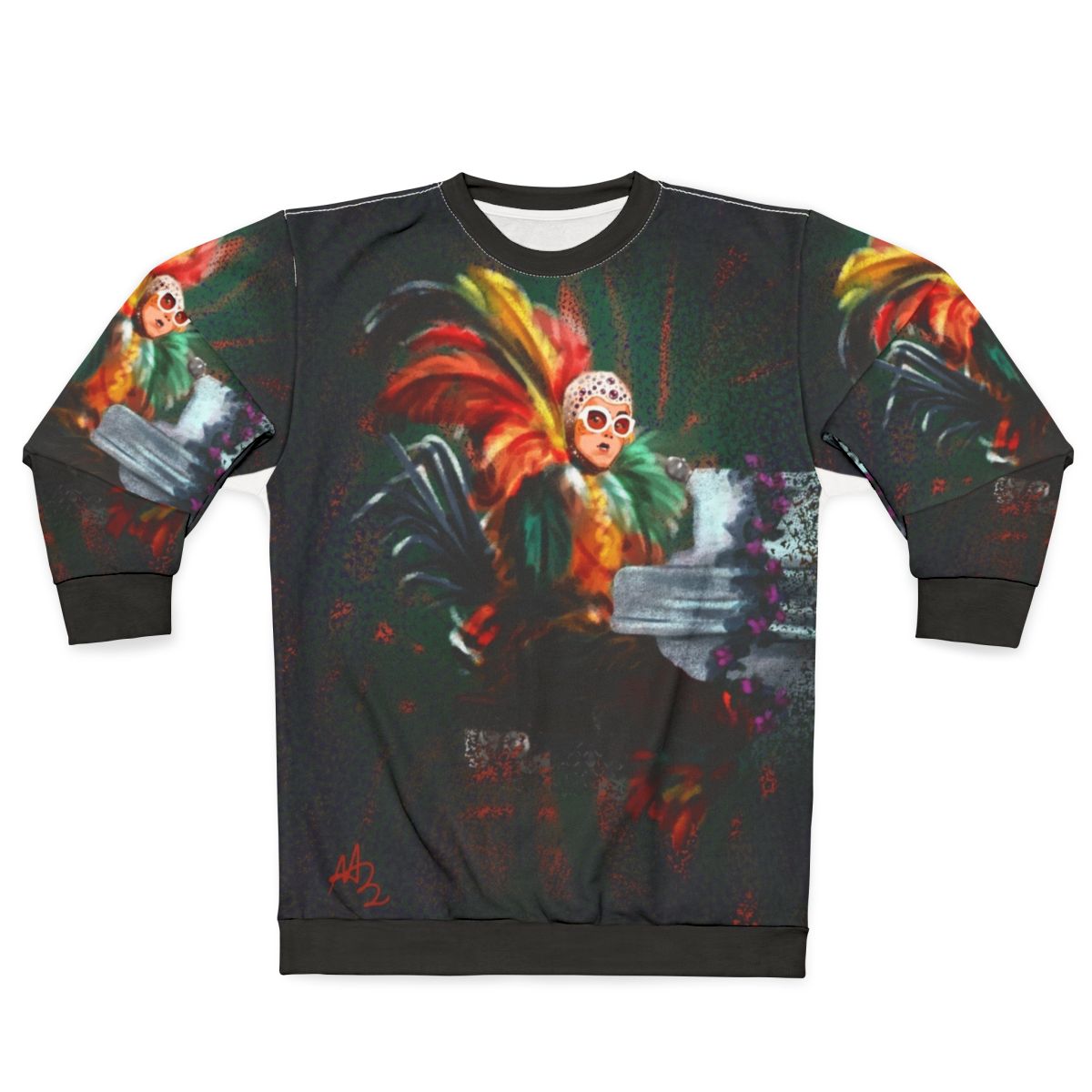 Elton John 70s Glam Rock Sweatshirt