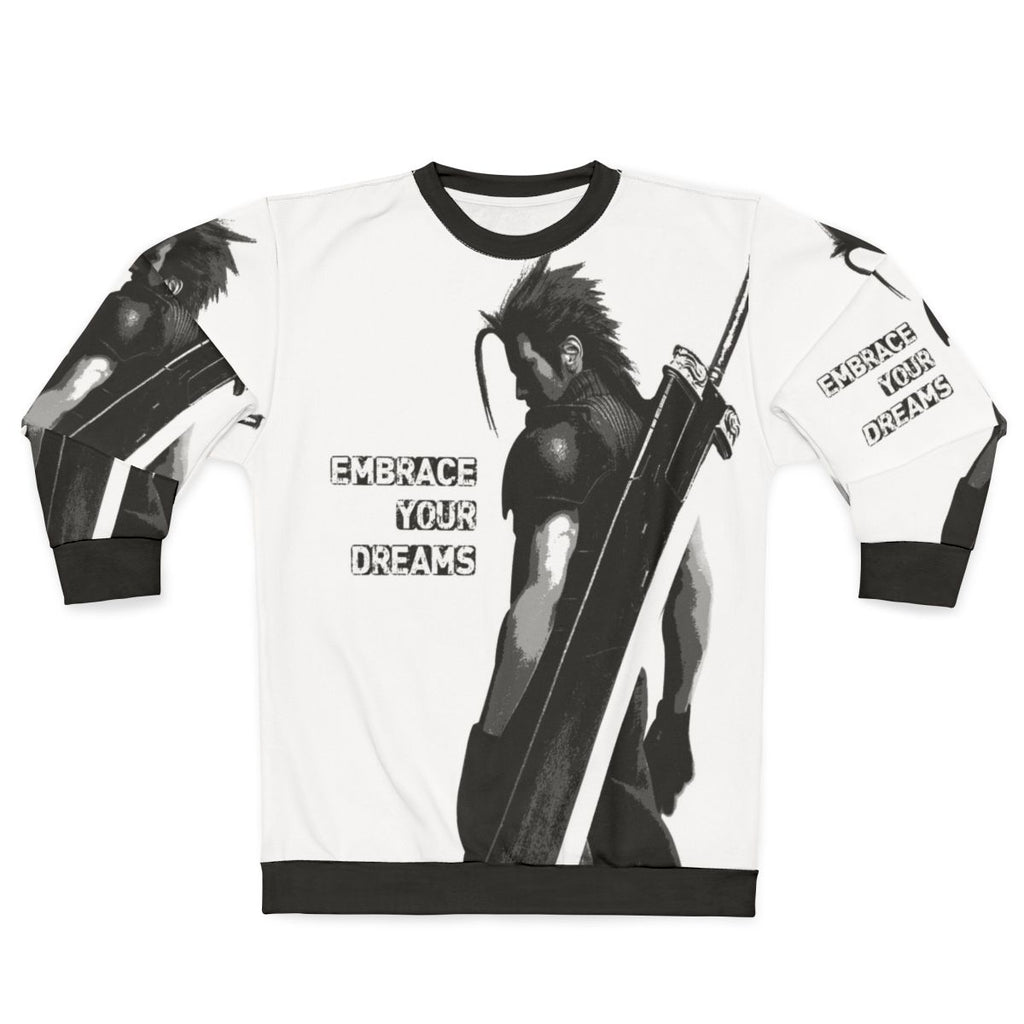 Final Fantasy inspired sweatshirt with graphic design