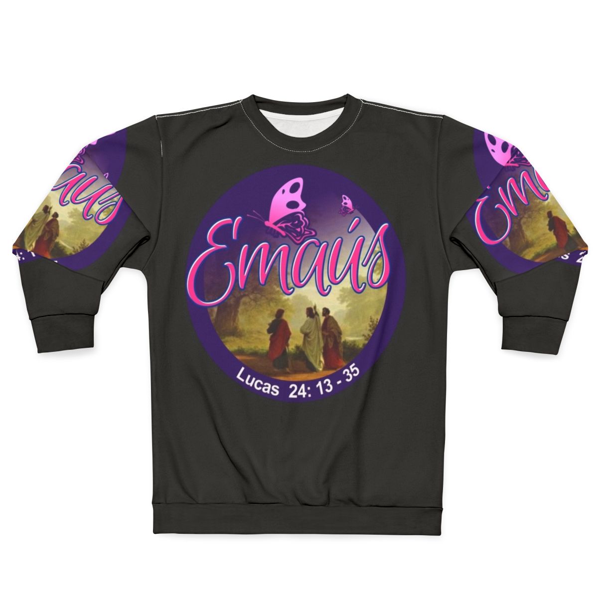 Emmaus Jesus Christ Risen Sweatshirt