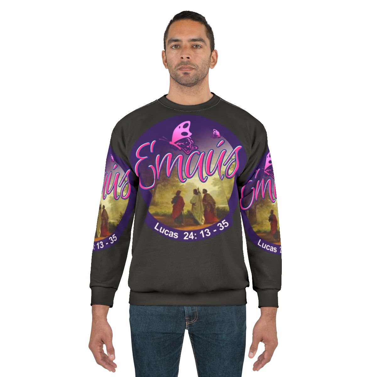 Emmaus Jesus Christ Risen Sweatshirt