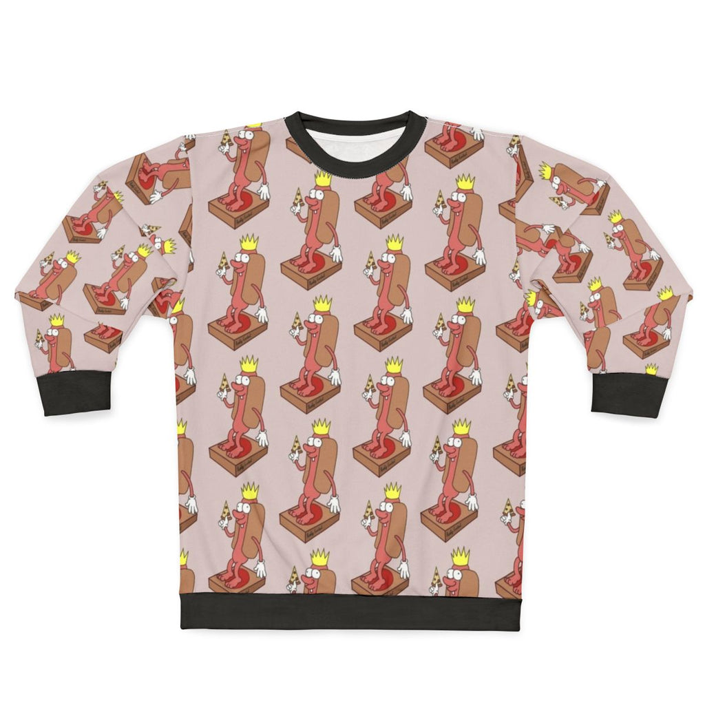 Funny Emperor Weenie Pizza Sweatshirt