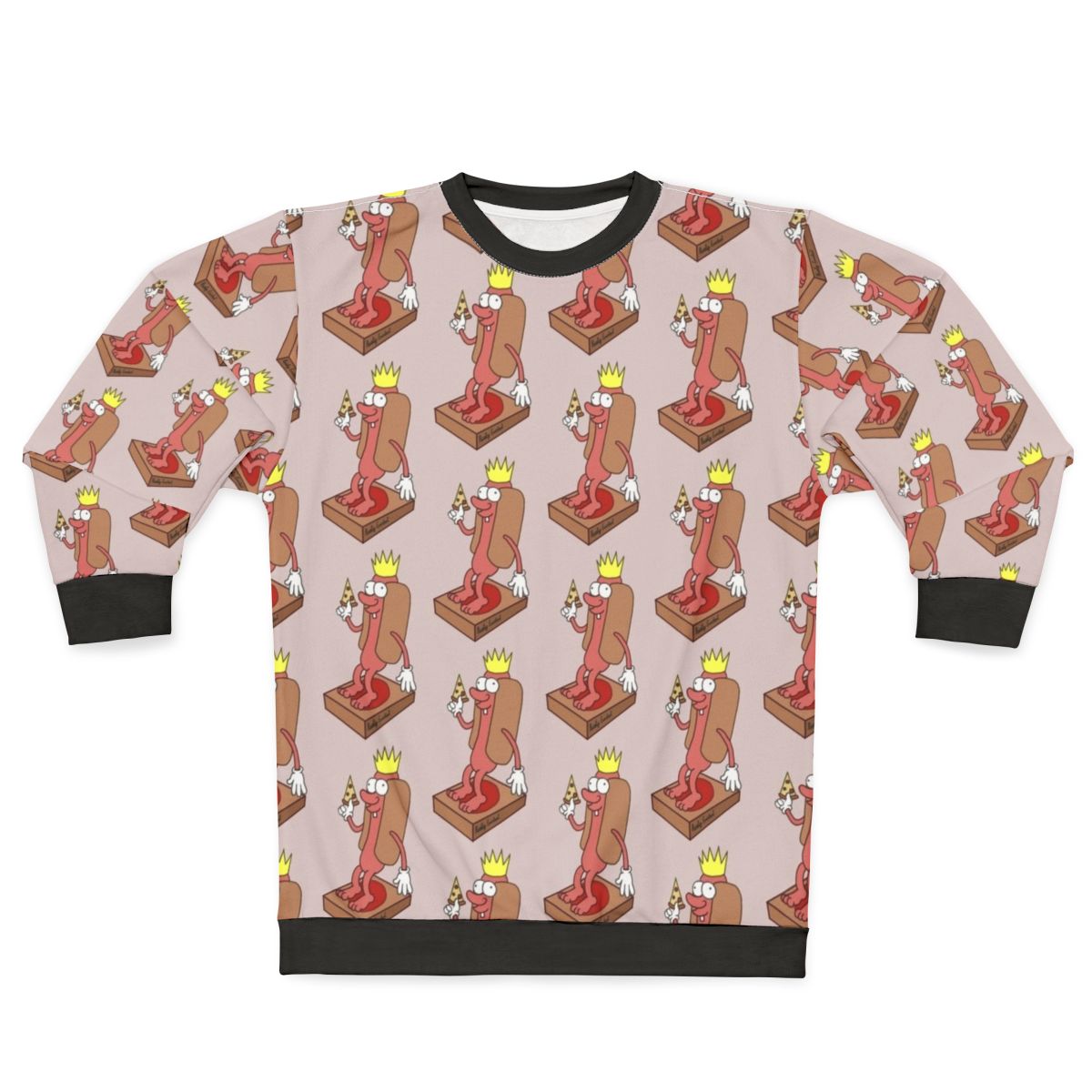 Funny Emperor Weenie Pizza Sweatshirt