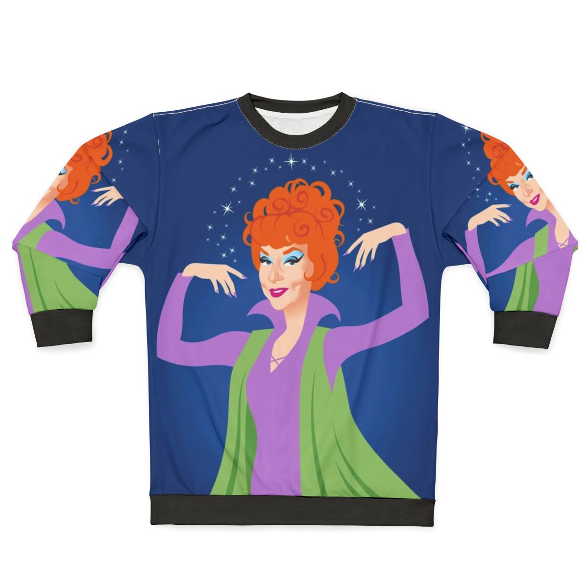 Endora Sweatshirt featuring a classic witch design from the Bewitched TV series