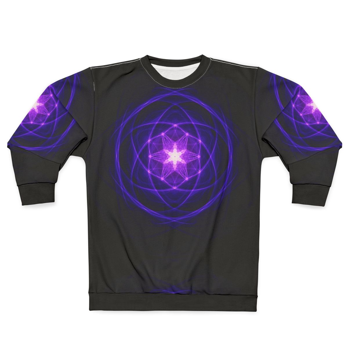 Energetic geometry indigo prayers spiritual sweatshirt