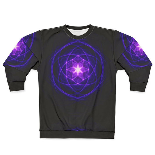 Energetic geometry indigo prayers spiritual sweatshirt