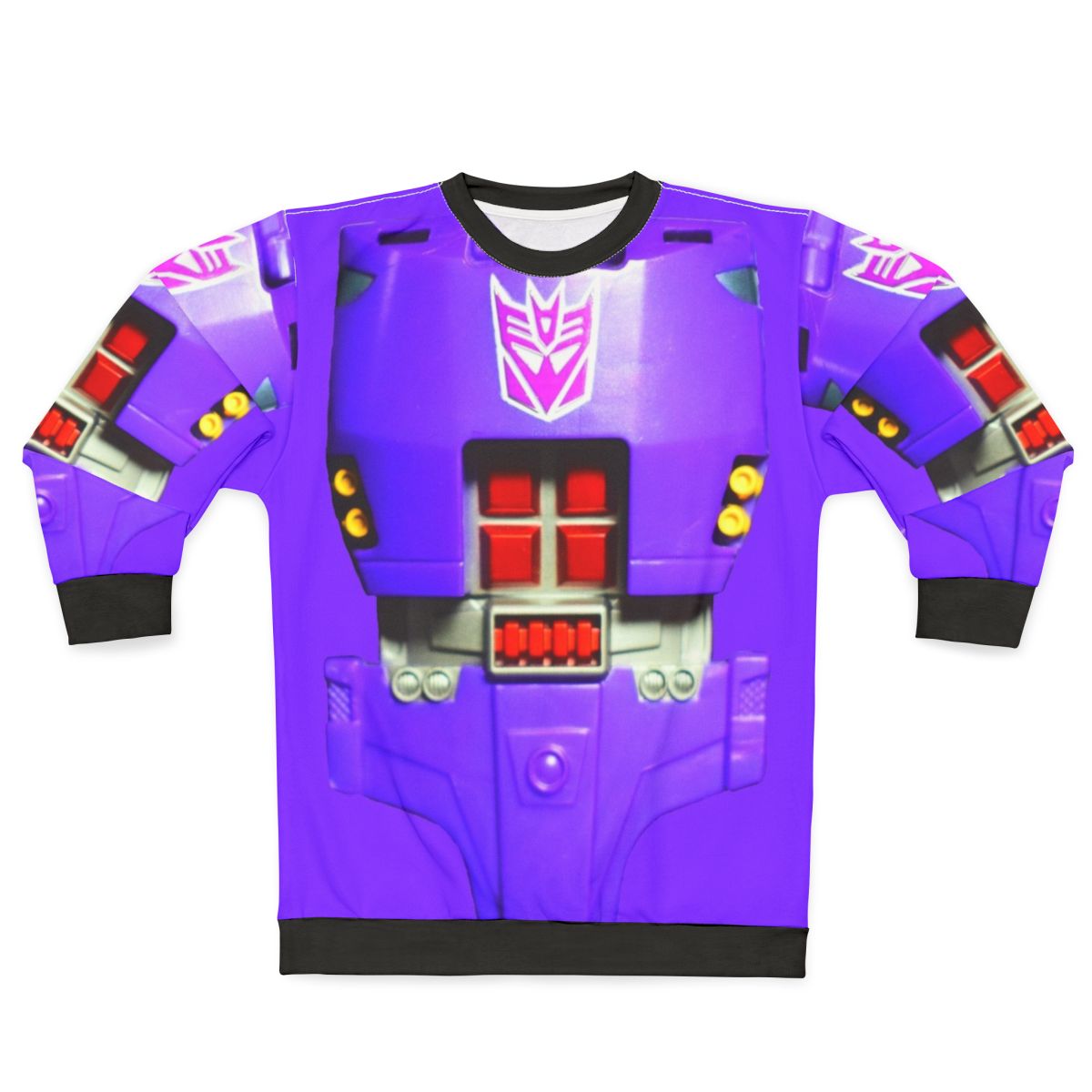 Energon Galvatron Transformers Chest Sweatshirt