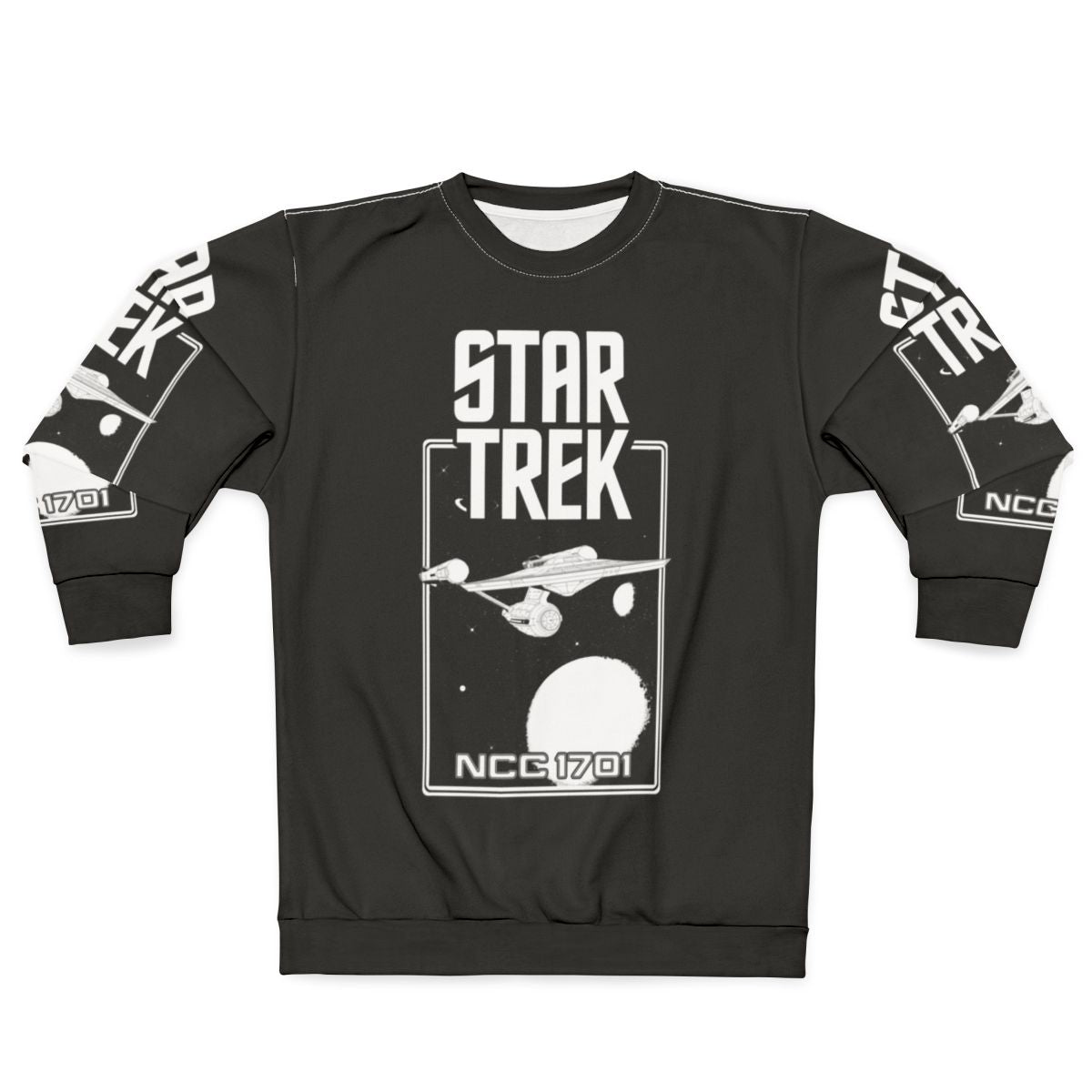 Star Trek Enterprise NCC-1701 Retro Sci-Fi Sweatshirt