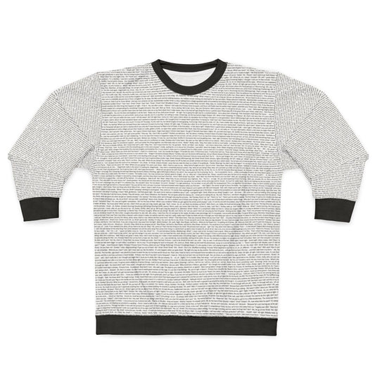 Shrek script printed sweatshirt