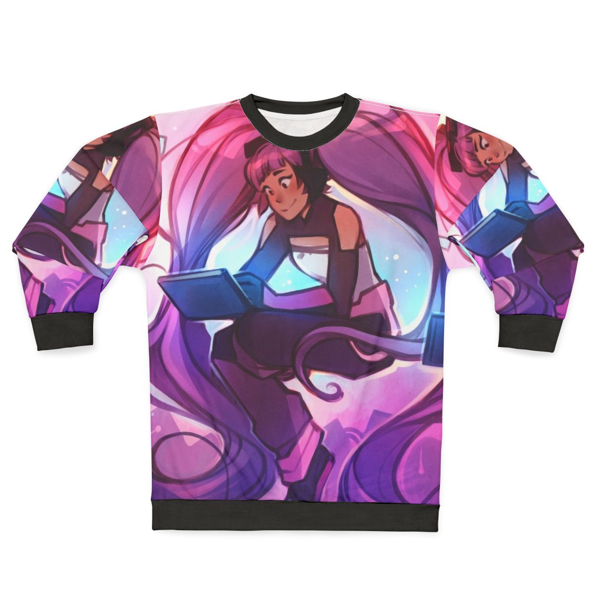 Entrapta Sweatshirt with Cartoon Superhero Princess Design
