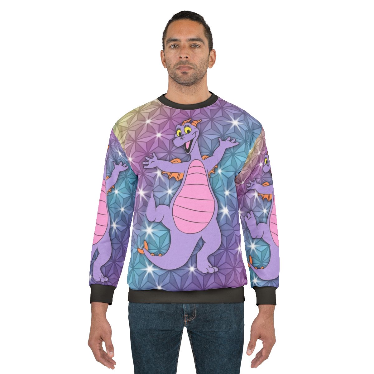 Epcot Figment Disney Beacon of Magic Sweatshirt