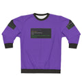 Epic purple World of Warcraft themed sweatshirt