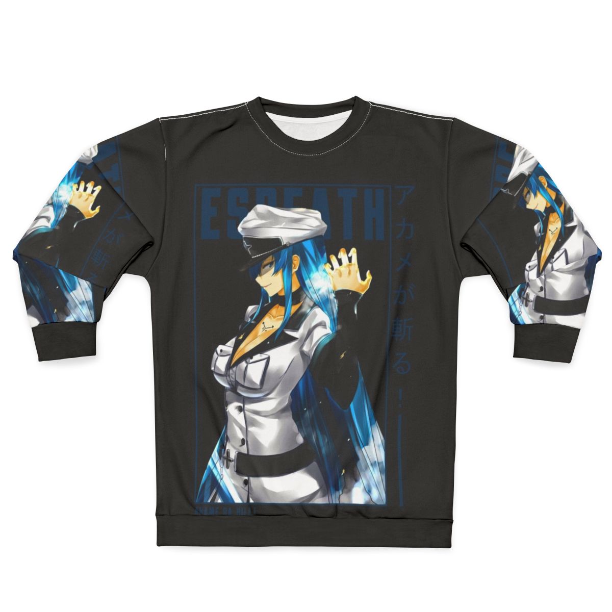Esdeath Akame Ga Kill Anime Sweatshirt