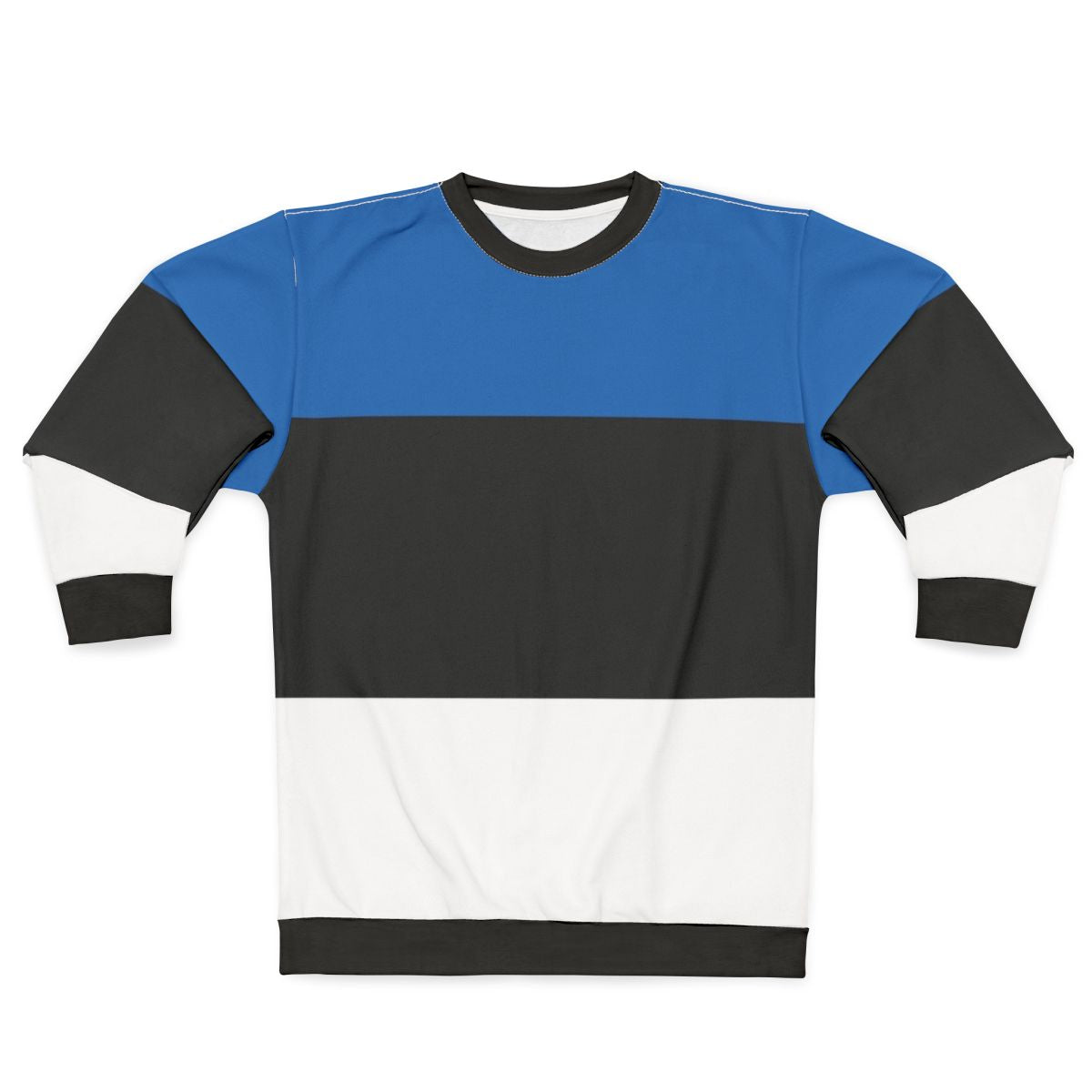 Estonian Flag Sweatshirt with national colors
