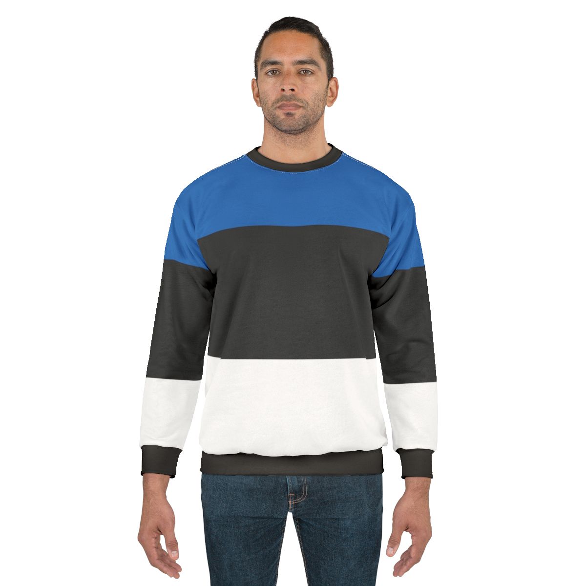 Estonian Flag Sweatshirt with national colors