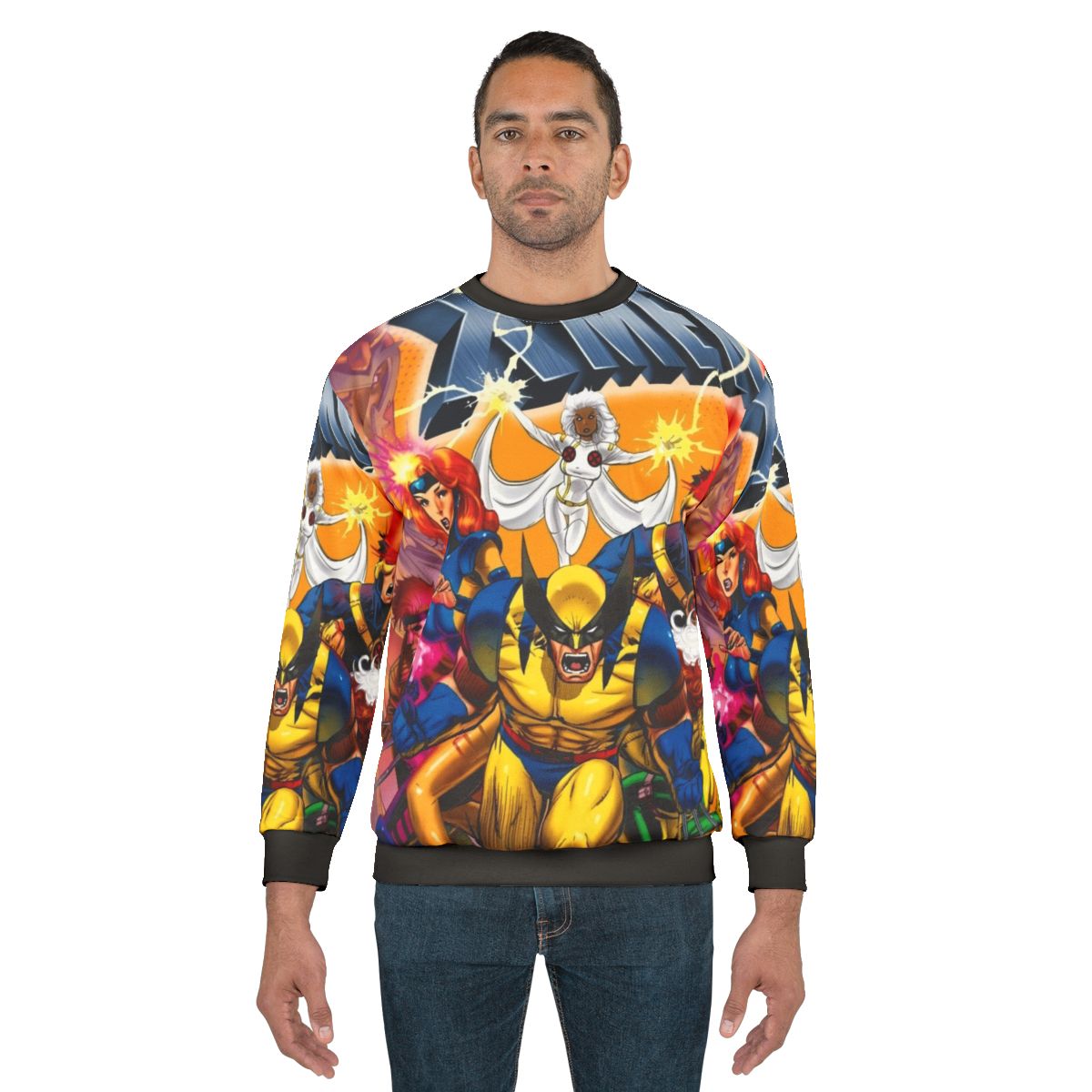 Ethereal sweatshirt for horror film and vintage XMen movie fans