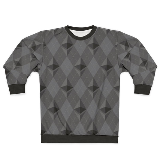 Ethereum Pattern Cryptocurrency Sweatshirt