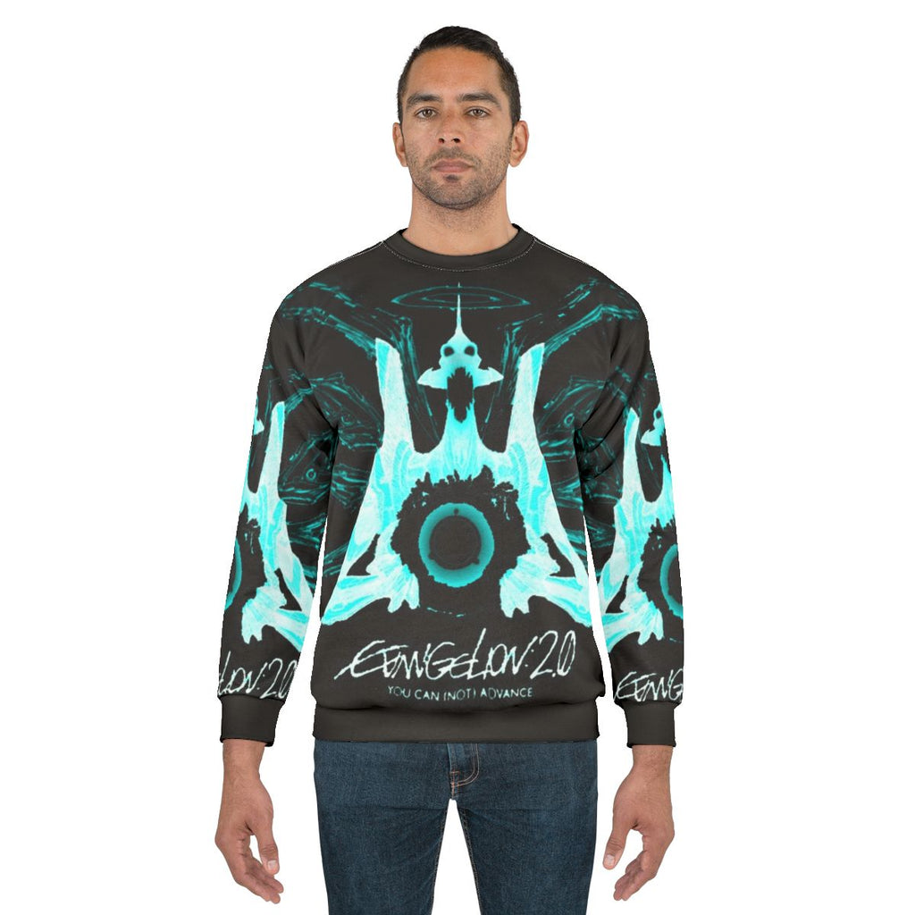 Evangelion Unit 01 Angel Logo Sweatshirt