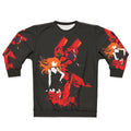 Evangelion Unit 02 anime sweatshirt featuring Asuka Langley