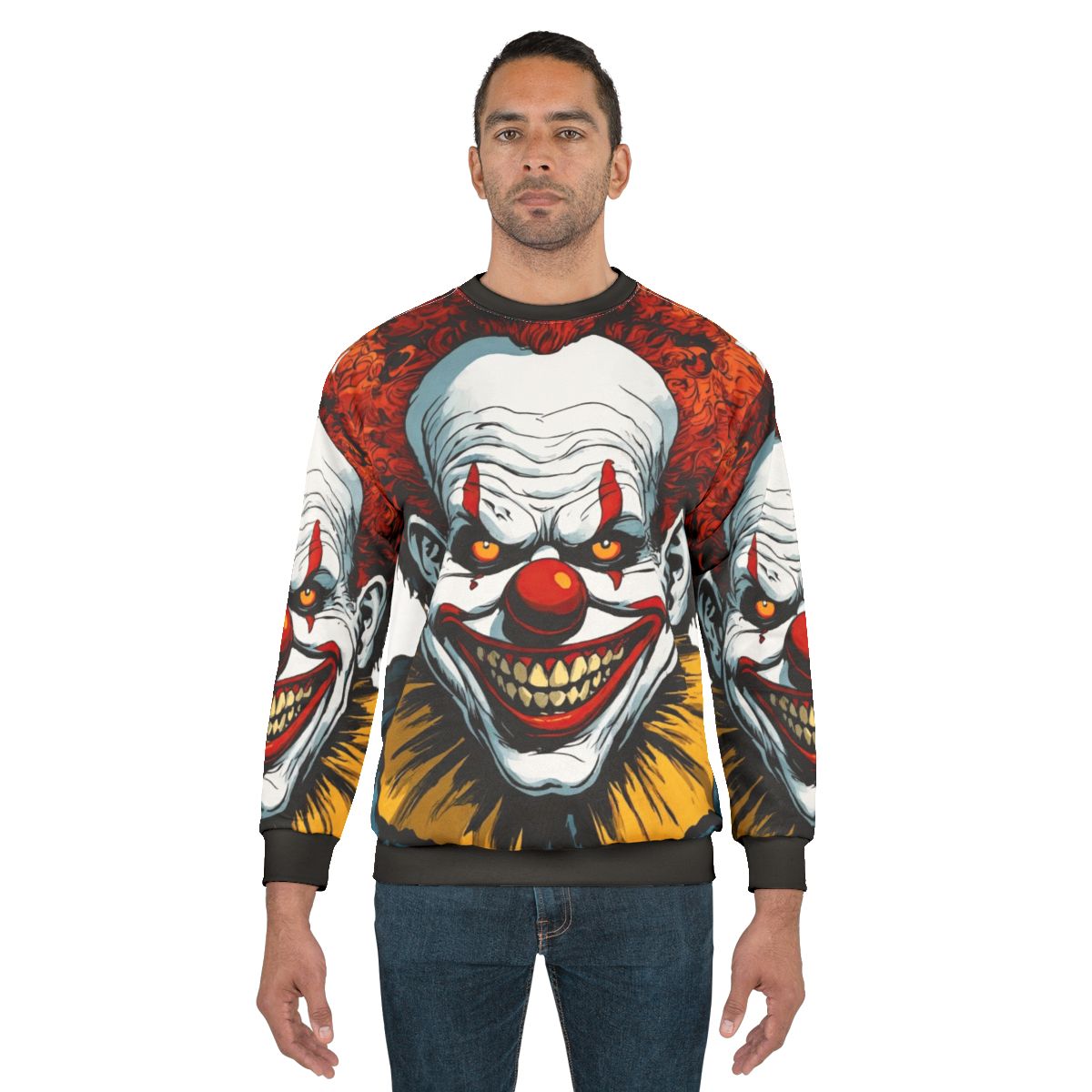 Vintage Evil Clown Sweatshirt