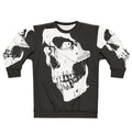 Evil Dead Skull Sweatshirt with Ash Williams Graphic