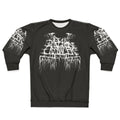 Evil Dungeon Crawler Black Metal Band Logo White Sweatshirt