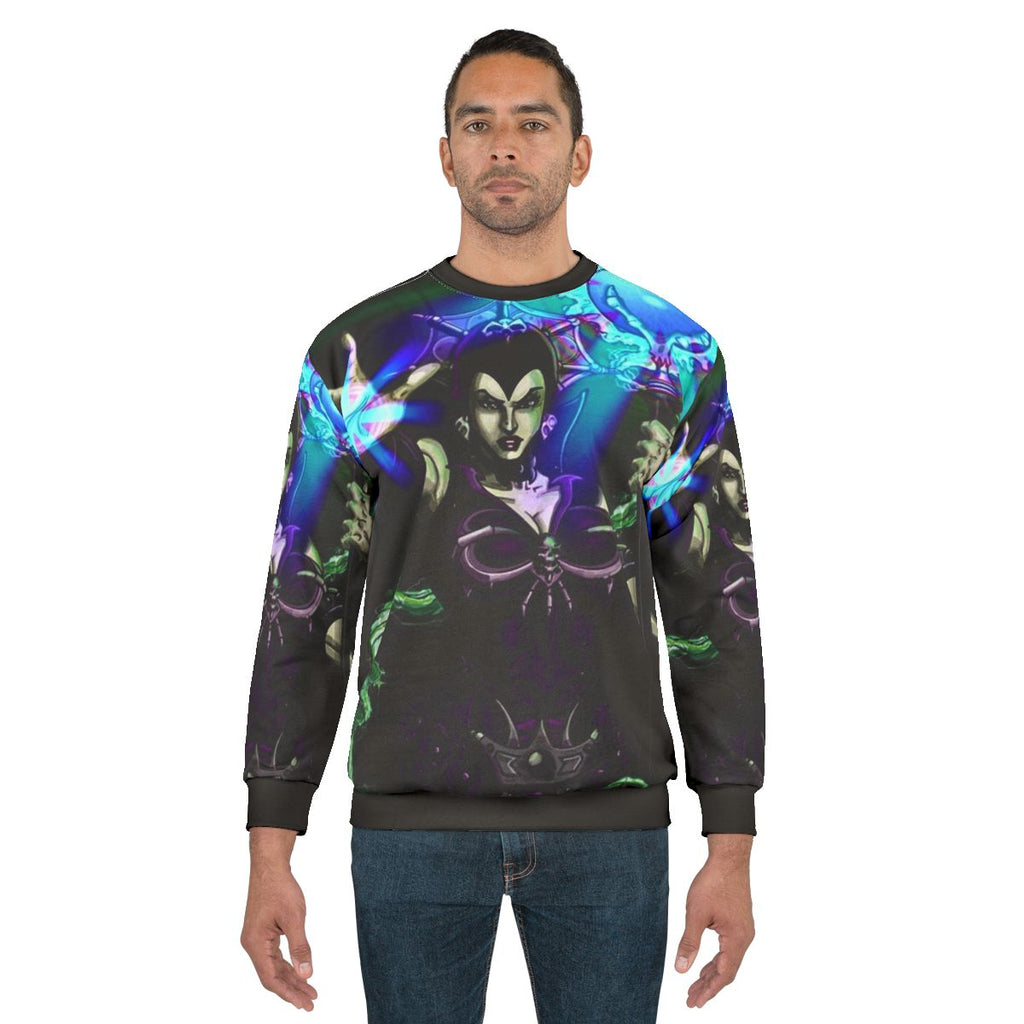 Evil Lyn Dark Sweatshirt - Retro Anime Inspired Apparel