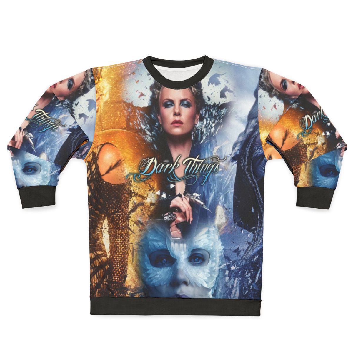 Evil Queen Ice Queen Fantasy Art Sweatshirt