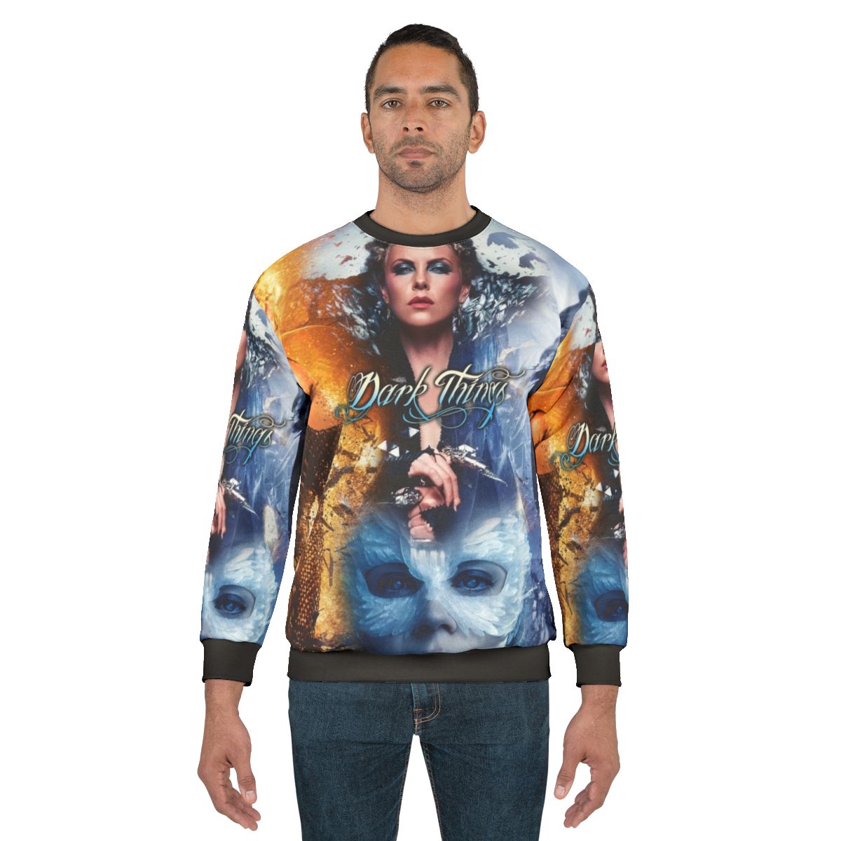 Evil Queen Ice Queen Fantasy Art Sweatshirt