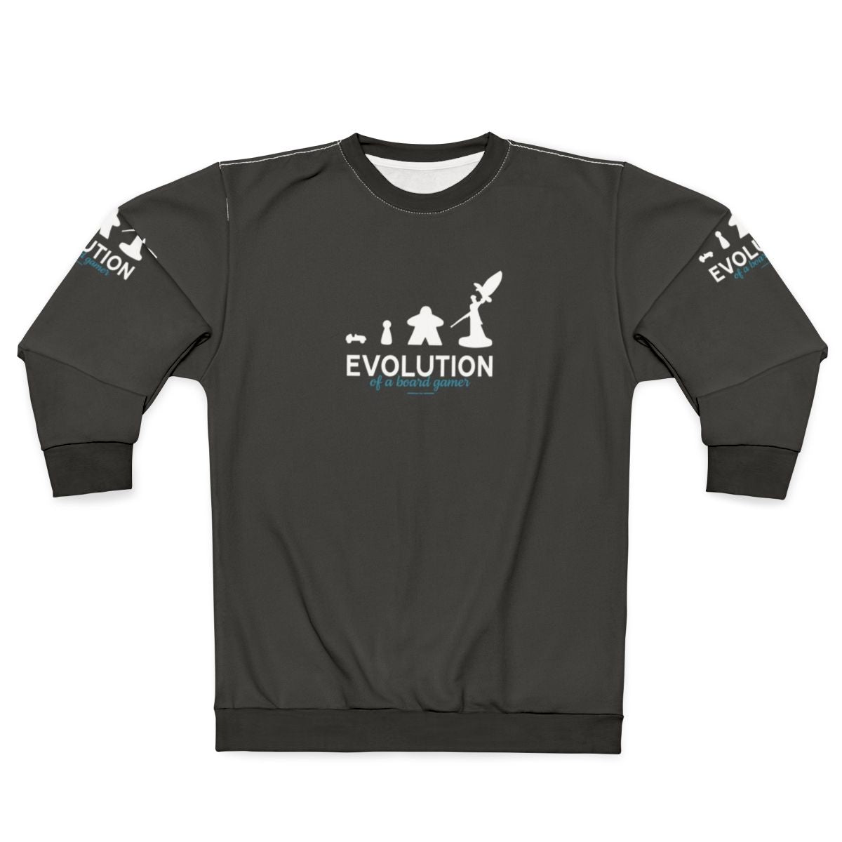 Evolution of a Board Gamer Sweatshirt