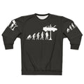 Evolution of man and mechanic funny sweatshirt