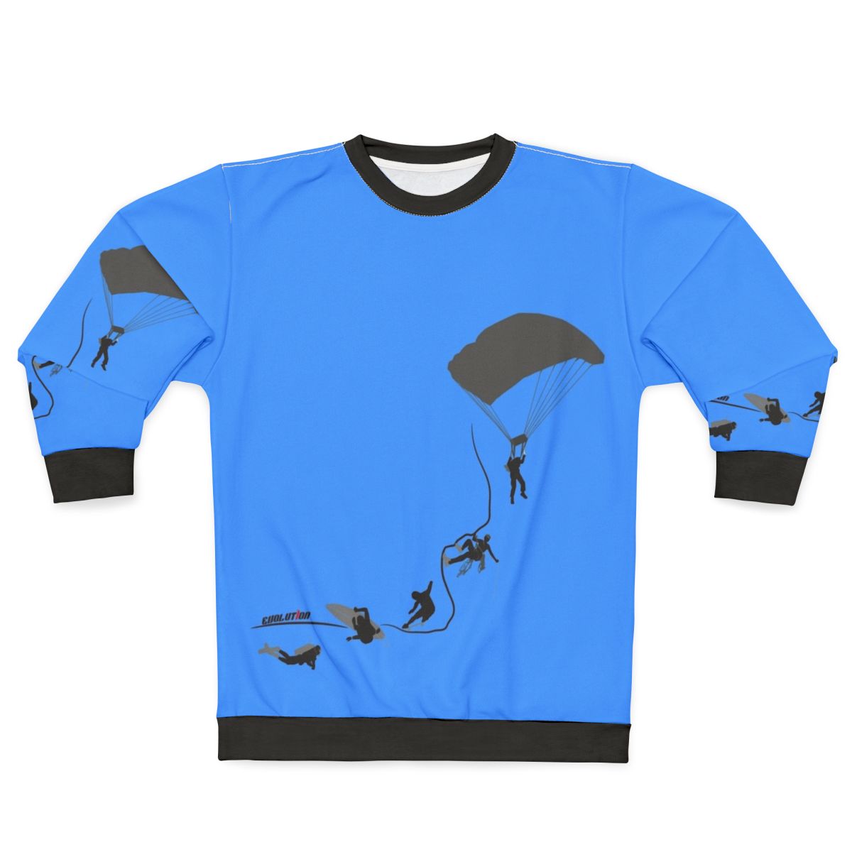 Hardcore Sweatshirt with Evolution Graphic