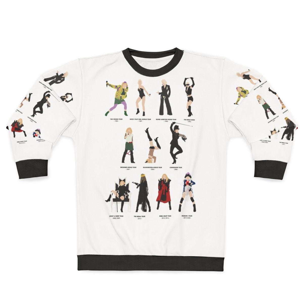 Evolution of the Queen Fashionable Sweatshirt