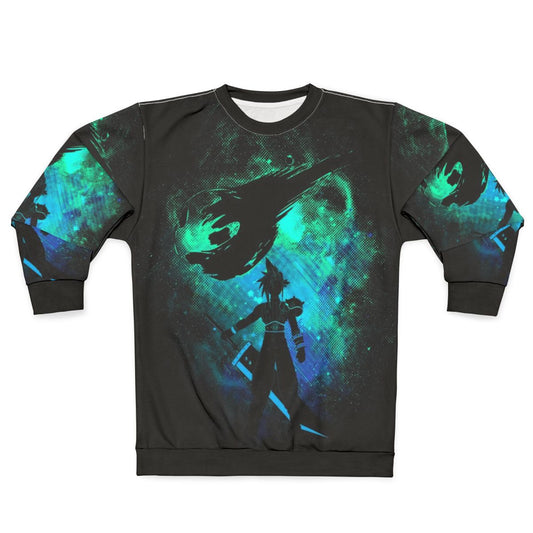 Ex Soldier Art Sweatshirt featuring Final Fantasy character Cloud Strife