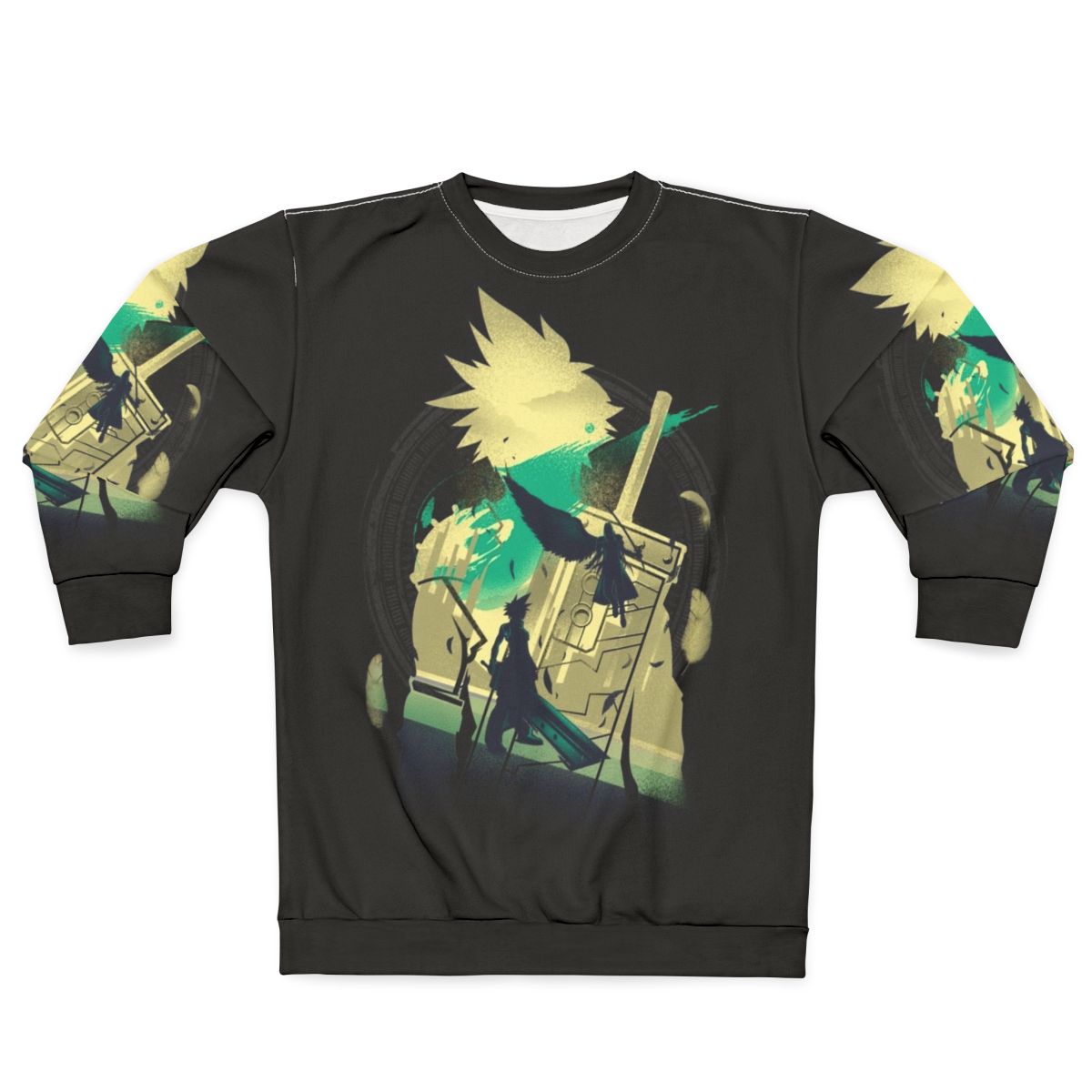 Final Fantasy VII Sweatshirt with Cloud Strife and Sephiroth