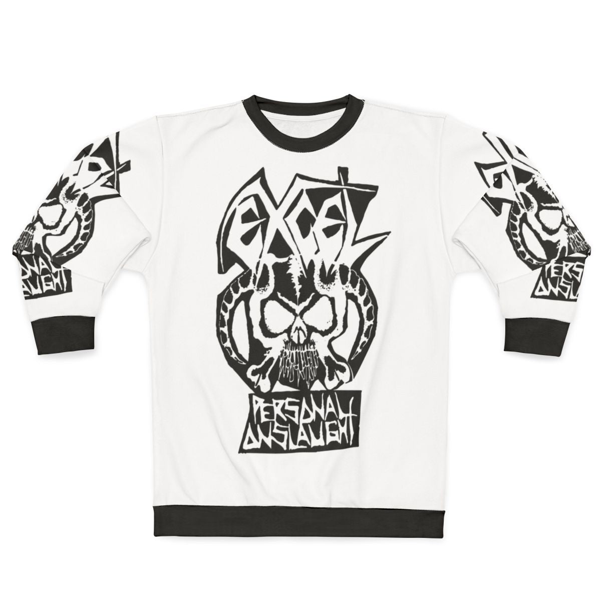 Excel Band Thrash Metal Crossover Sweatshirt
