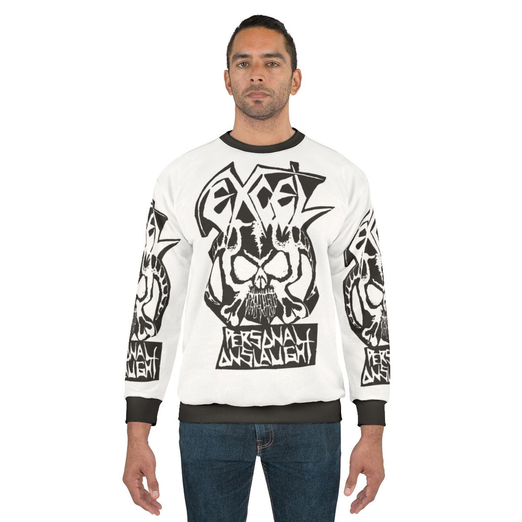 Excel Band Thrash Metal Crossover Sweatshirt