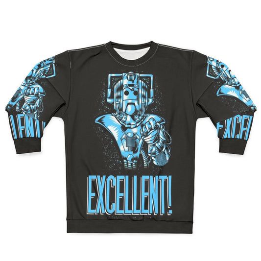 Cyberman Sweatshirt with Doctor Who Inspired Design