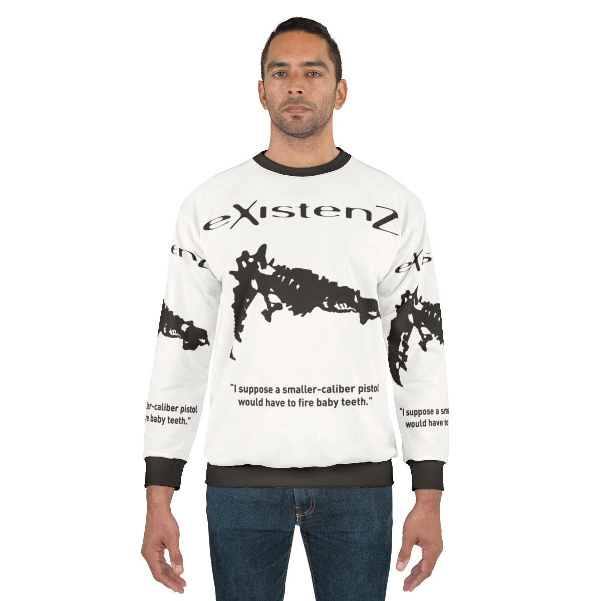 Existenz by David Cronenberg 1999 cult sci-fi horror sweatshirt