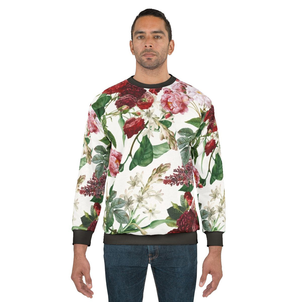 Exotic Garden Summer II Botanical Floral Sweatshirt