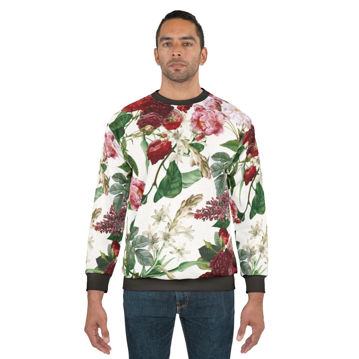 Exotic Garden Summer II Botanical Floral Sweatshirt
