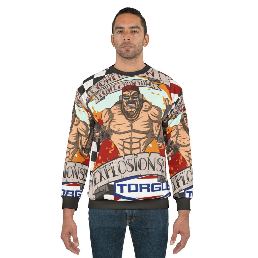 Explosions Sweatshirt - Borderlands Inspired Fanart