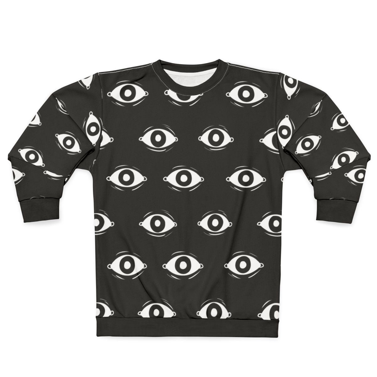 Eye pattern sweatshirt